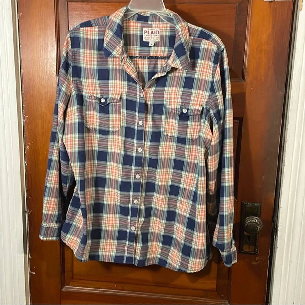 Old Navy Plaid Button Down